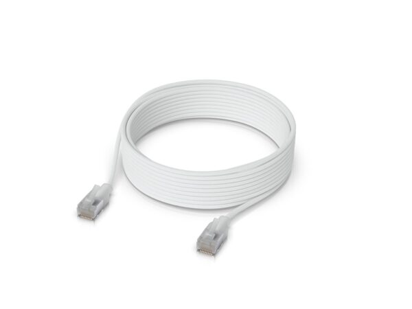 Ubiquiti, UniFi Etherlighting Patch Cable, 5m, Cat.6A, áttetsző