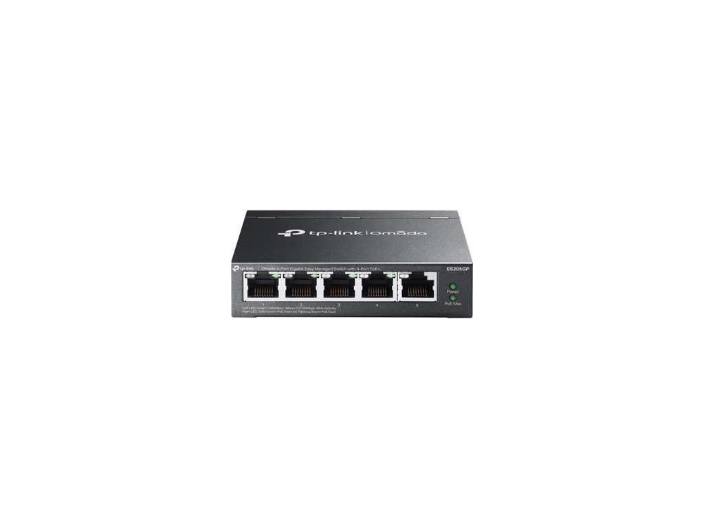 TP-Link, Omada 5-Port Gigabit Easy Managed Switch with 4-Port PoE+