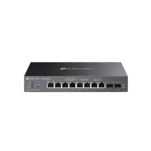 TP-Link, Omada 8-Port 2.5GBASE-T and 2-Port 10GE SFP+ Smart Switch with 8-Port PoE+