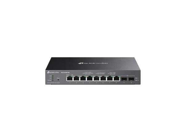 TP-Link, Omada 8-Port 2.5GBASE-T and 2-Port 10GE SFP+ Smart Switch with 8-Port PoE+