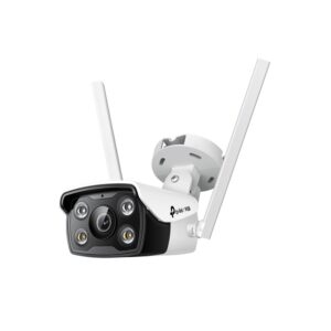 TP-Link, VIGI 4MP Outdoor Full-Color Wi-Fi Bullet Network Camera (4MM)