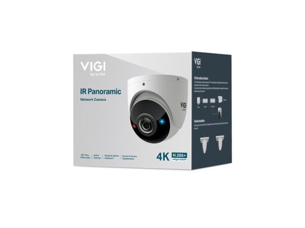 TP-Link, VIGI 8MP IR Panoramic Turret Network Camera