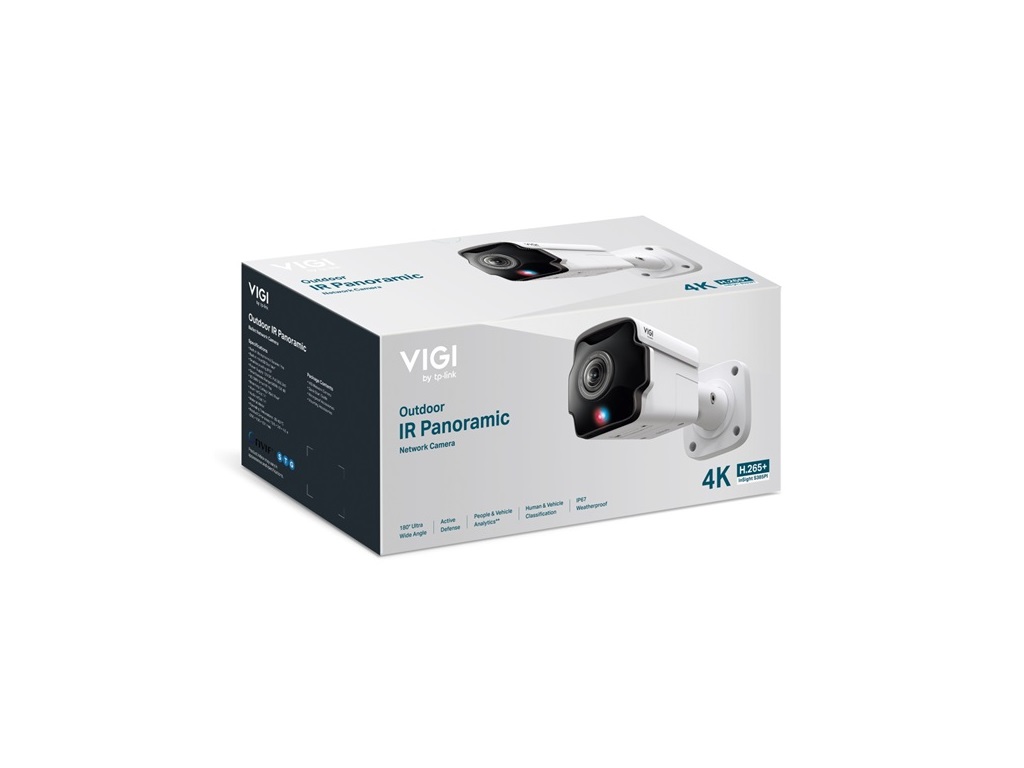 TP-Link, VIGI 8MP Outdoor IR Panoramic Bullet Network Camera - Image 3