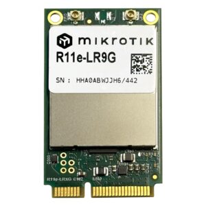 MikroTik, LoRa miniPCI-e kártya, GPS támogatással (R11e-LR9G)