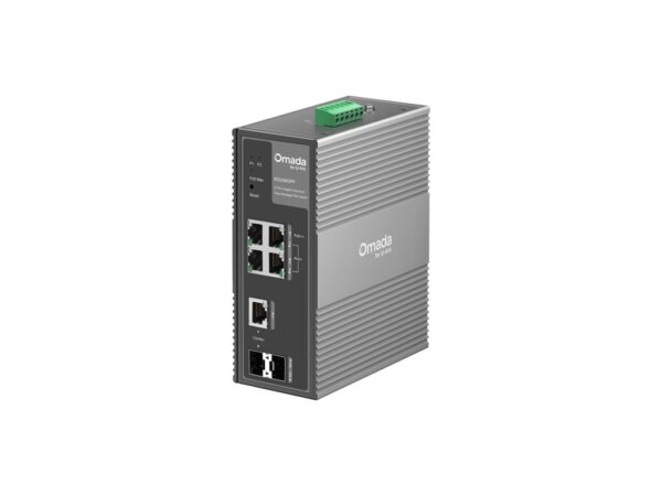 TP-Link, Omada 6-Port Gigabit Industrial Easy Managed Switch with 3-Port PoE+ and 1-Port PoE++