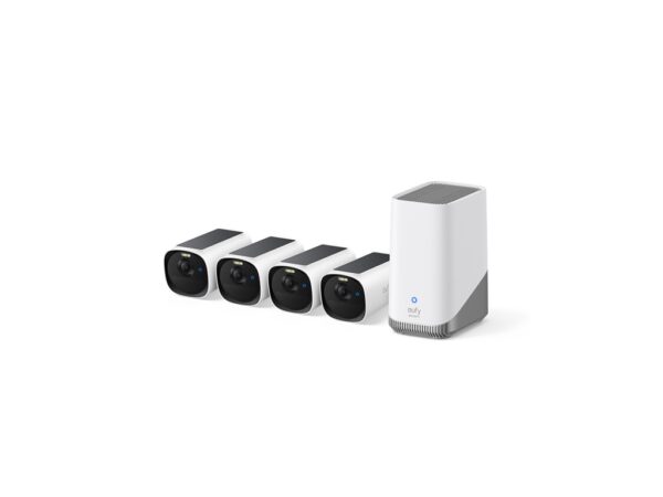 Anker, eufy Cam E40 4-Cam Kit (HomeBase S380) White