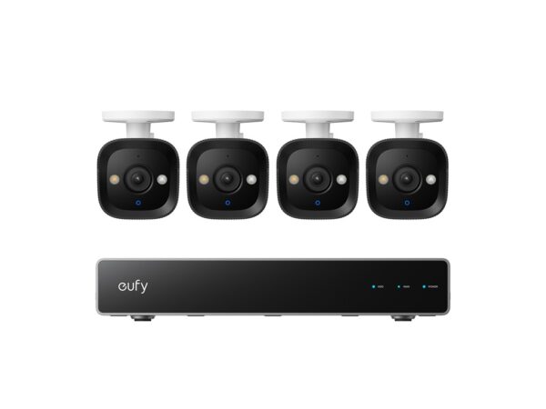 Anker, eufy PoE NVR Security System 4xE40 - White